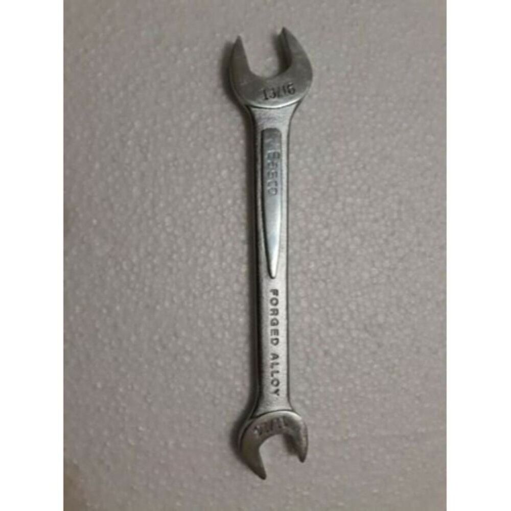 Easco Open End Wrench 11/16" by 13/16" No. 61 126 Forged Alloy Made in USA